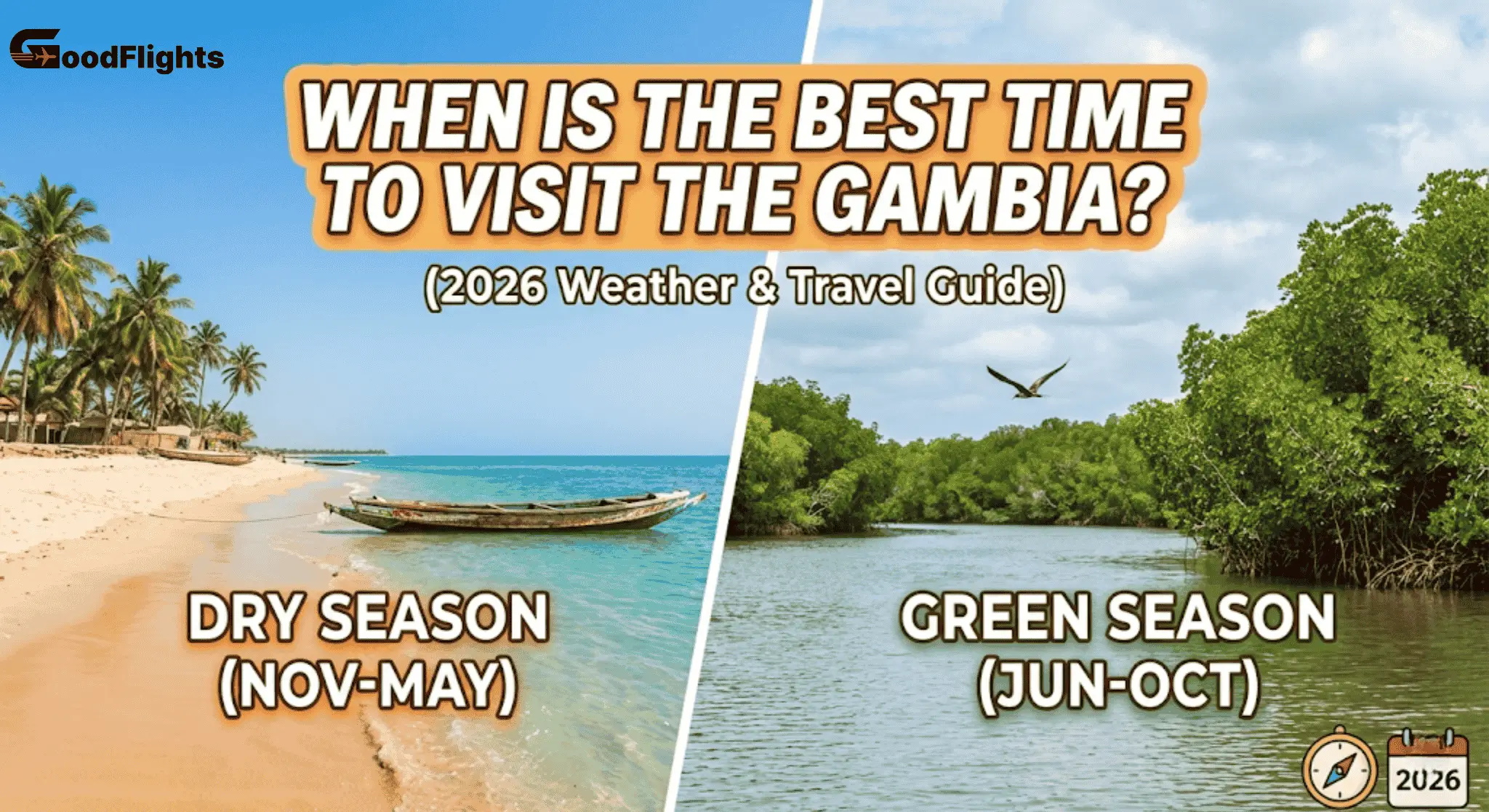 When is the Best Time to Visit The Gambia? - good flights