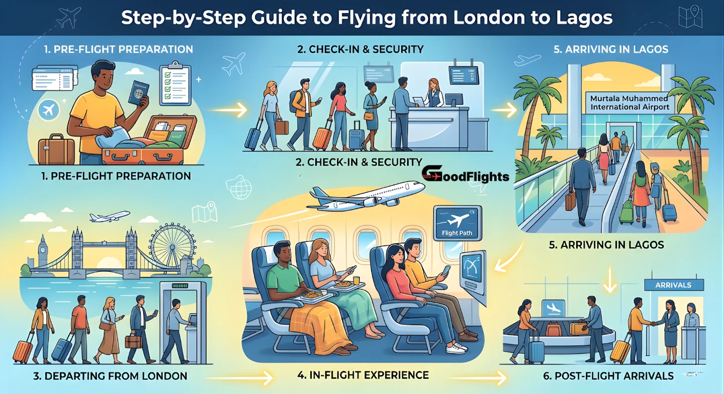 Step-by-Step Guide to Flying from London to Lagos -good flights