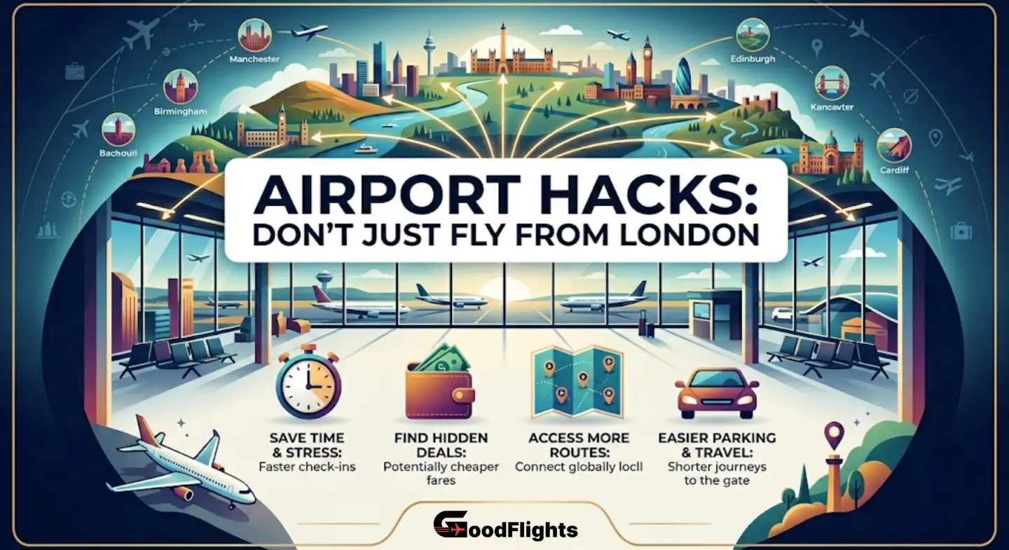 Airport Hacks Don't Just Fly from London - good flights