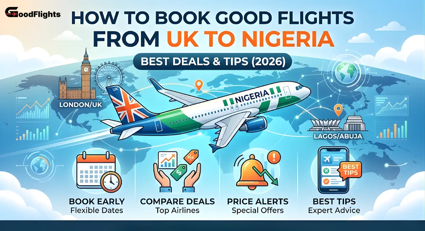 How to Book Good Flights from UK to Nigeria