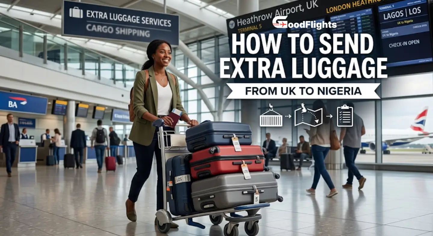 How to Send Extra Luggage from UK to Nigeria - good flights