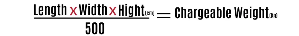 UK to Nigeria shipping weight formula - good flights